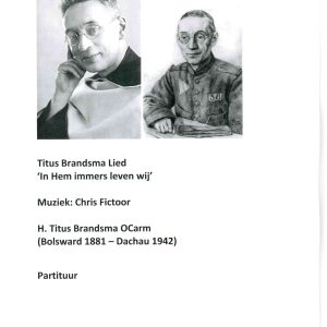 Titus Brandsmalied partituur Allen, Gemengd koor, Orgel