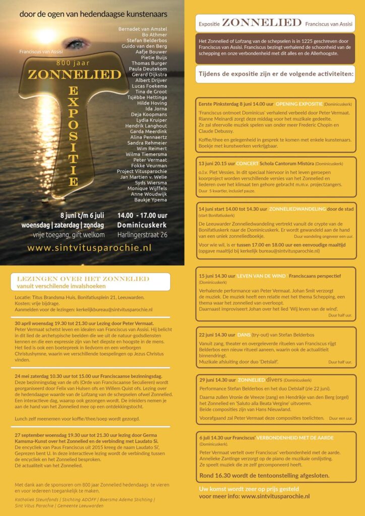 zonnelied expositie en activiteiten digitaal80